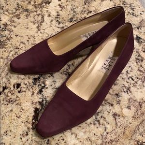 Nine West Plum Suede Shoes